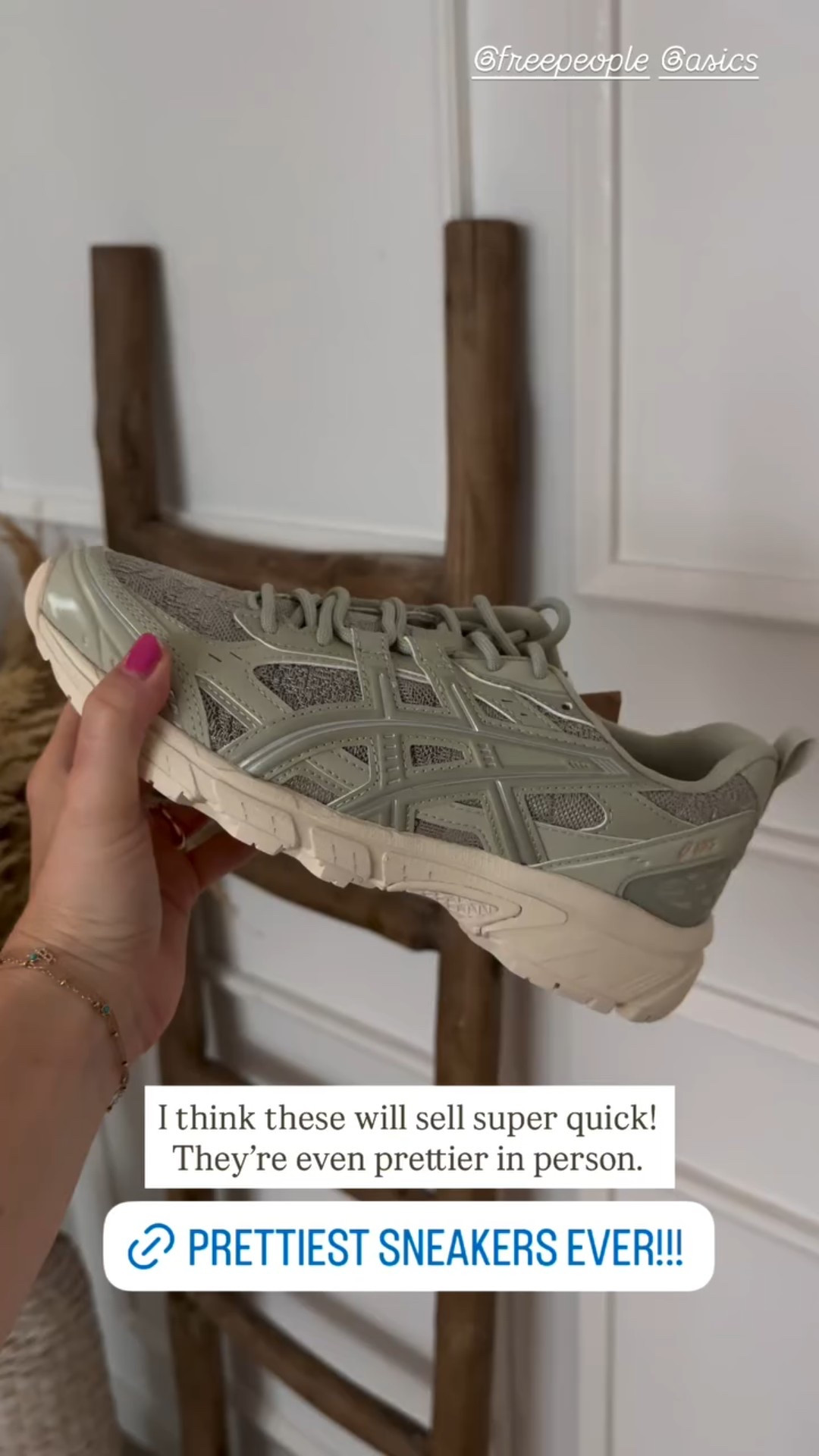 @freepeople @asics  I think these will sell super quick! They’re even prettier in person.