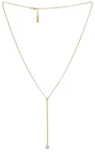 Lane Lariat Necklace in Gold | Revolve Clothing (Global)