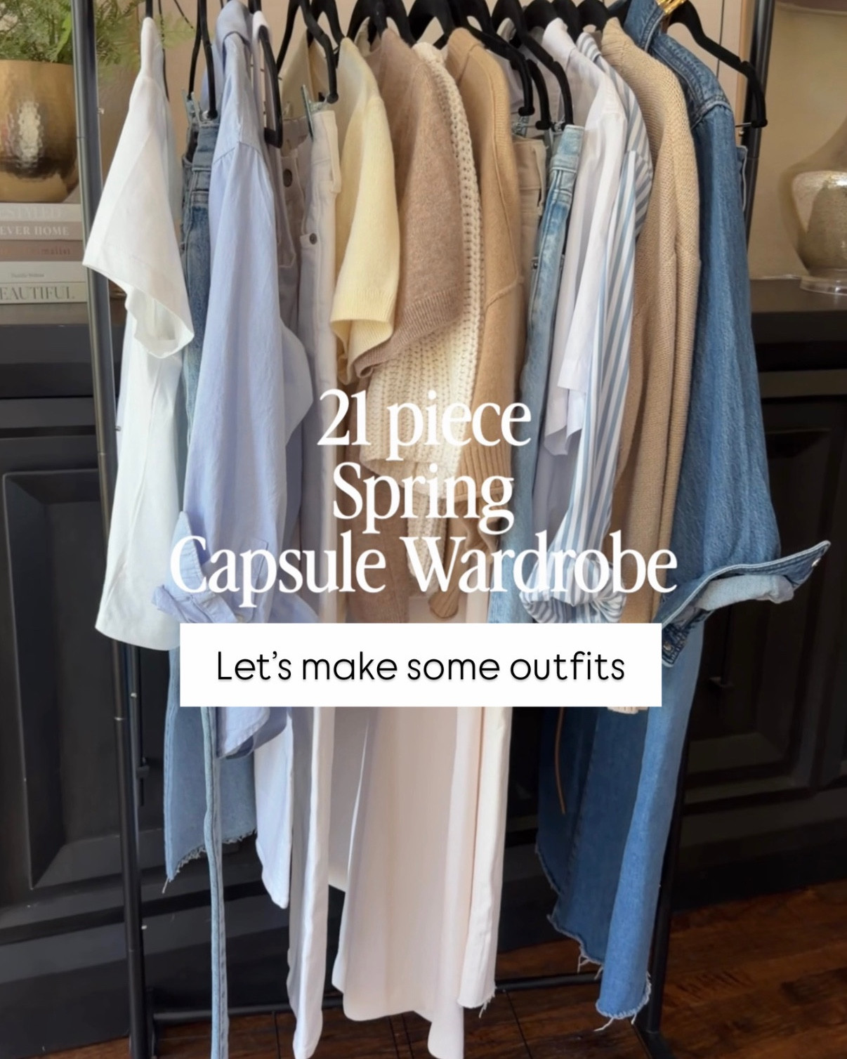 Added my fave sandals and now
22 pieces
Spring capsule wardrobe
Less clutter - less decision fatigue
To use a capsule wardrobe

I put together 19 outfits from these 22 pieces

All fit tts EXCEPT the Quince cashmere short sleeve sweaters- I size up 2 sizes for an oversized fit. Wearing large

#LTKootd #LTKOver40 #LTKgrwm