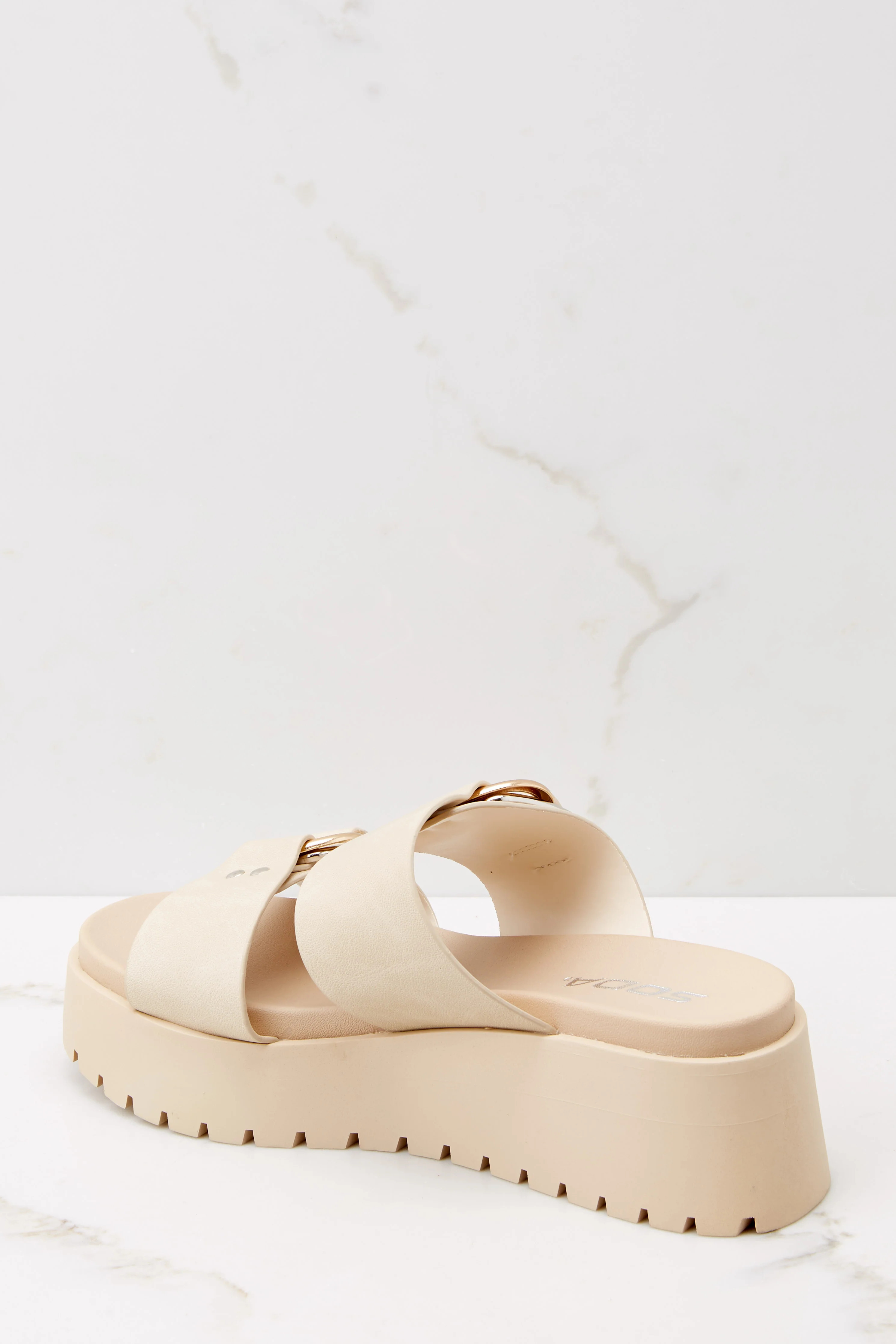 Take Direction Taupe Sandals | Red Dress 