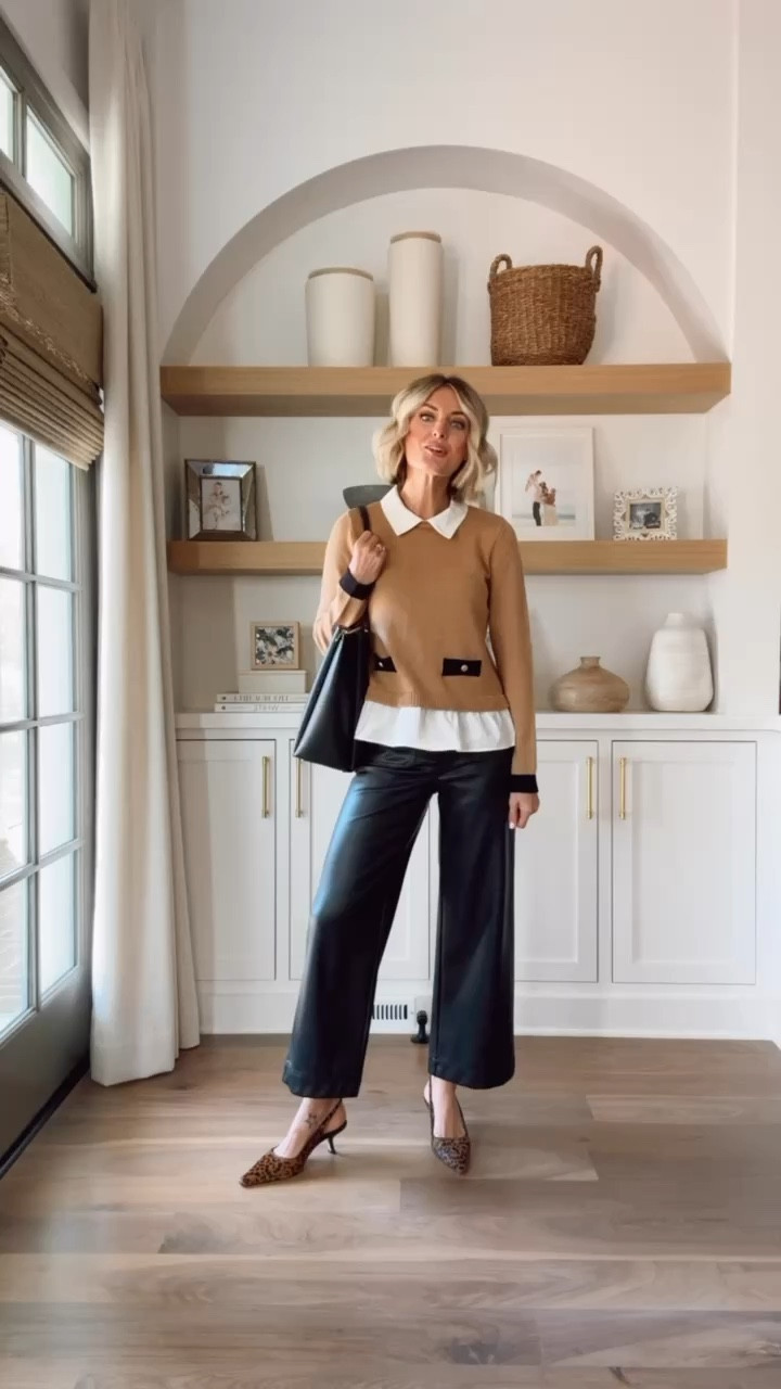 Fall workwear inspo! Wearing XS/24!

Loverly Grey, Loft, fall workwear, leather pants, fall outfit

#LTKSeasonal #LTKWorkwear #LTKStyleTip