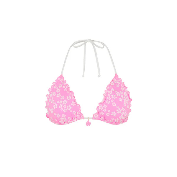 Lettuce Edge Bralette Bikini Top - Sugar Sprinkle | Kulani Kinis US
