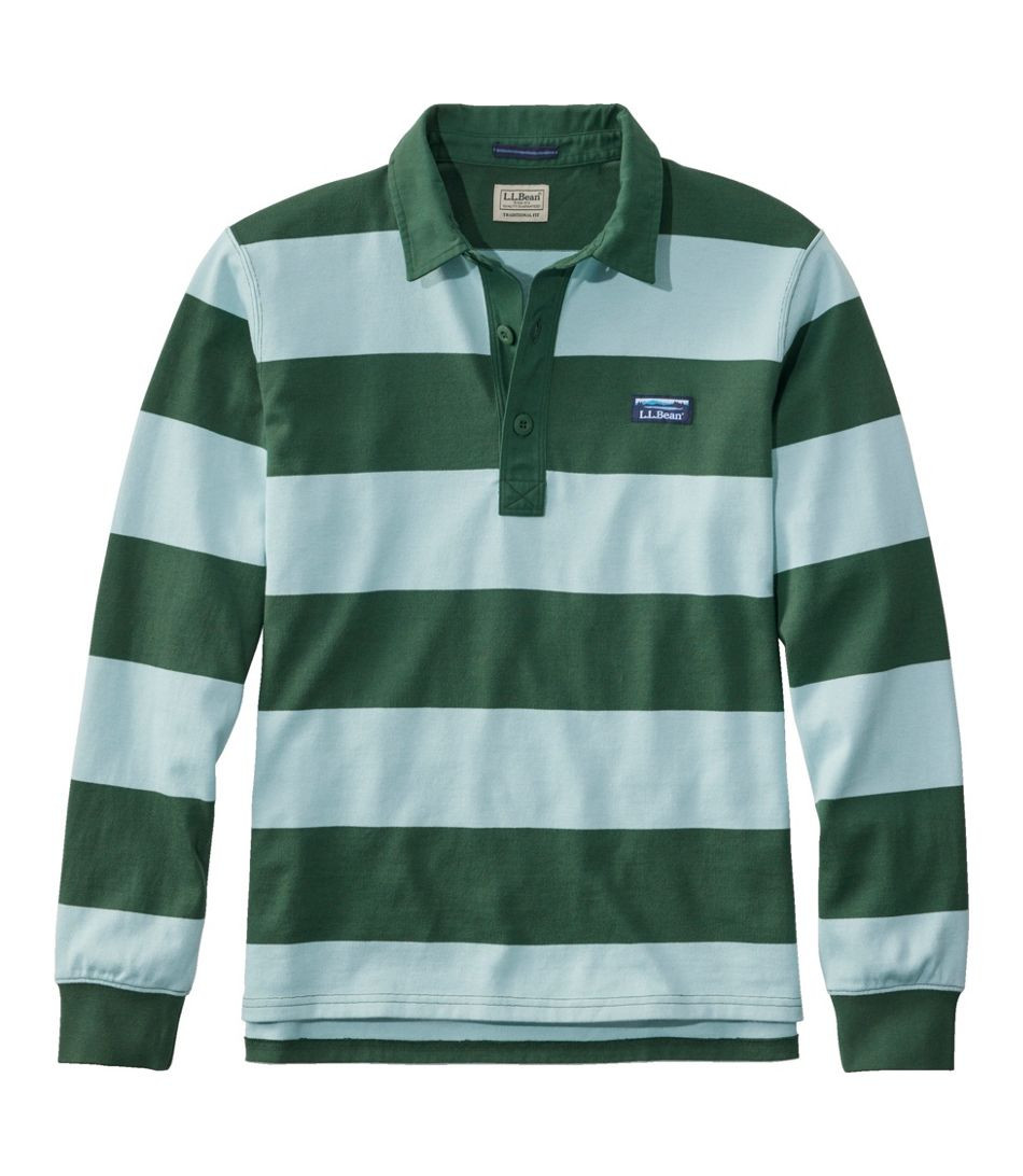 Men's Bean's Vintage Soft Rugby, Stripe | L.L. Bean