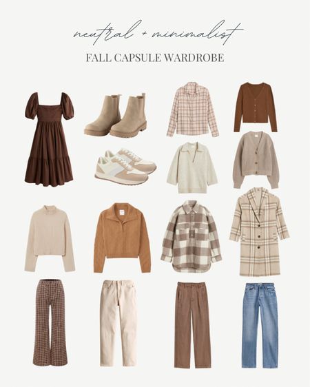 My dream fall capsule wardrobe 🤎 some beautiful neutral pieces perfect for a cozy fall


#neutralfallwardrobe #fallcapsulewardrobe #neutralfallcapsulewardrobe #minimalwardrobe 

#LTKSeasonal #LTKstyletip