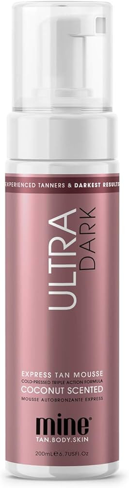 MINETAN BODY.SKIN Ultra Dark Self Tan Mousse - Darkest Bronzed Glow for Experienced Tanners & Dar... | Amazon (US)