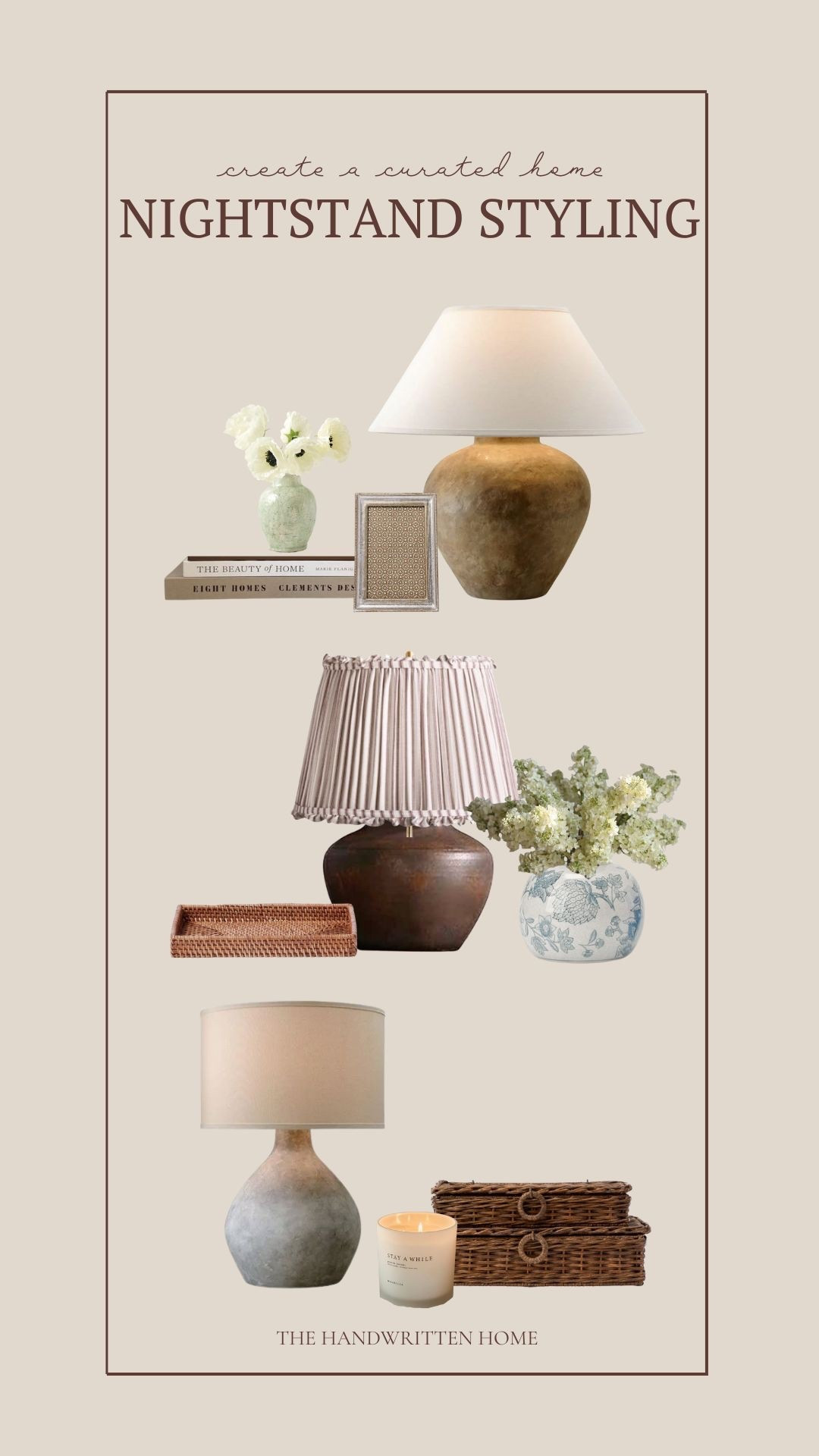 Easy nightstand styling ideas! I’ve got my eye on either making a patterned fabric lampshade or buying one! 


#LTKdayinmylife #LTKSaleAlert #LTKHome