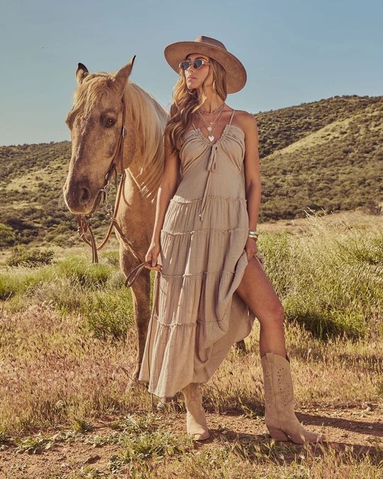 Sundust Darling Tiered Maxi Dress

#LTKootd #LTKSaleAlert