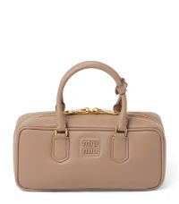 Small Nappa Leather Arcadie Top-Handle Bag | Harrods