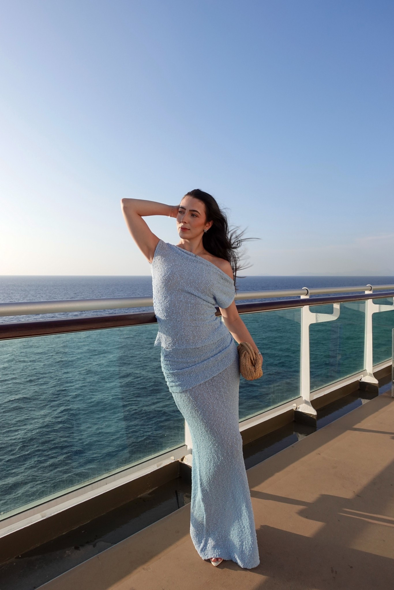 A favourite from the cruise outfits 🩵 I wear size small in both 

#LTKstyletip #LTKsummer #LTKeurope