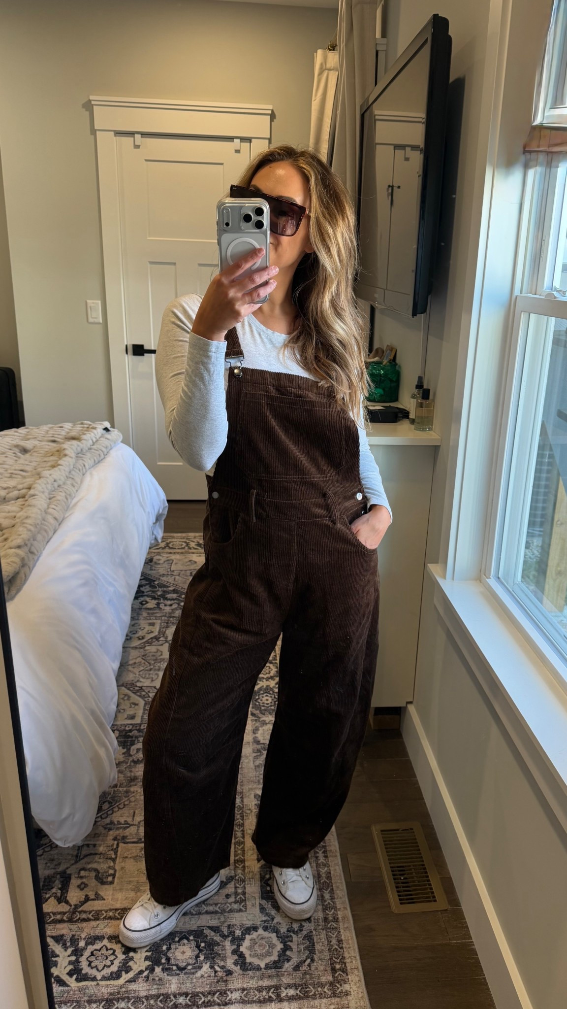 These overalls will be in my weekly rotation. SO comfy and will be fun to find different ways to style.

Sunglasses are on sale right now! 

#LTKgrwm #LTKmomlife #LTKootd