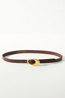 Skinny Buckle Belt | Anthropologie (US)