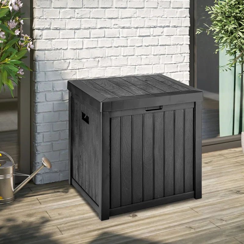Arlmont & Co. Kristabel 51 Gallons Gallon Water Resistant Deck Box | Wayfair North America