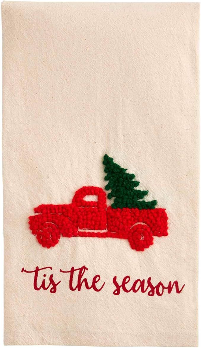 Mud Pie Large French Knot Truck Towel, 26"" x 17 1/2""" | Amazon (US)