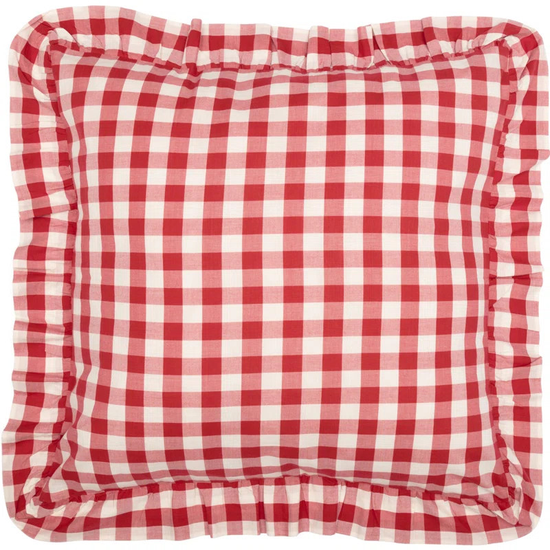 August Grove® 100% Cotton Plaid Sham Pillow | Wayfair North America