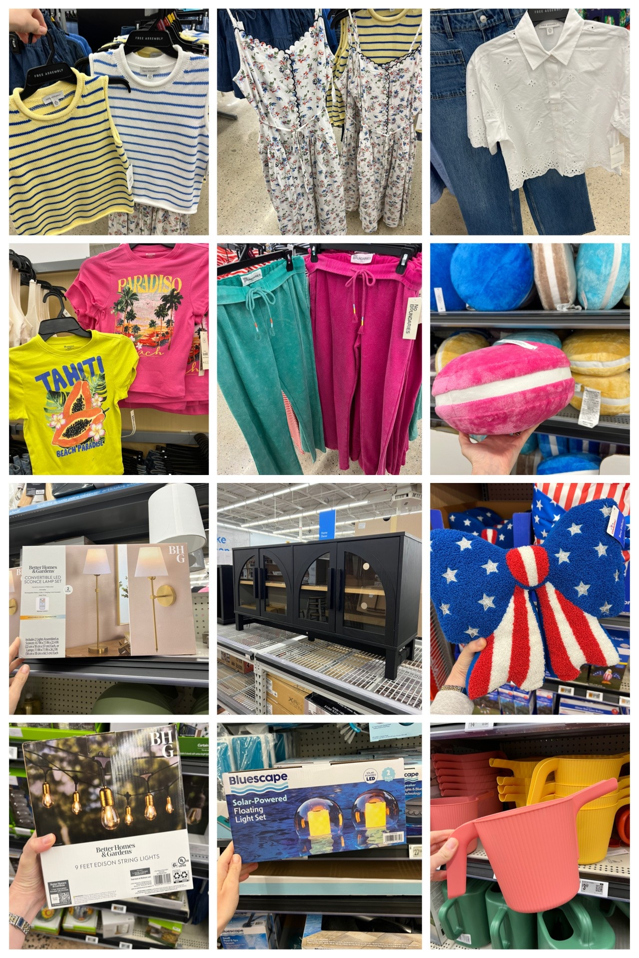 All the random Walmart finds catching my eye! New outdoor finds, pool finds, fashion and home decor. #walmartfashion #walmartfinds