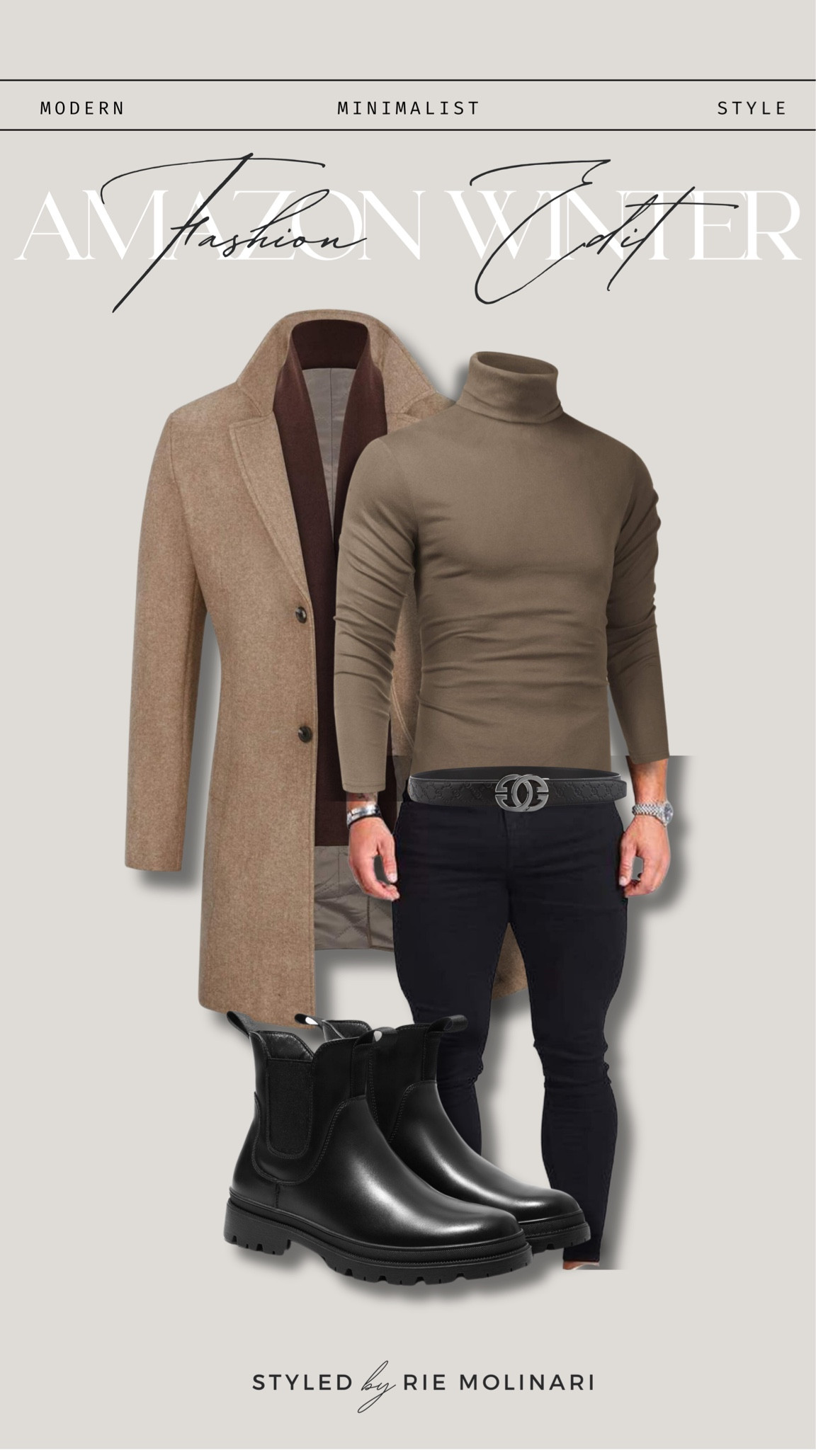 Modern men’s winter outfit inspo! Loving these Chelsea boots! Perfect for an evening out or a day-time dress up! ✨

#LTKGiftGuide #LTKmens