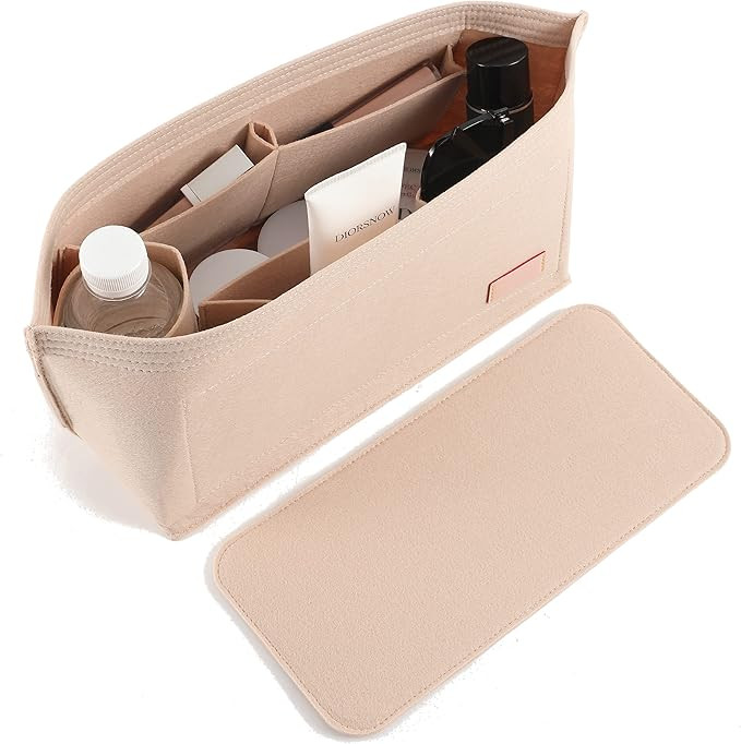 Doxo Purse Organizer Insert, Felt Bag Tote Fit L Speedy 30 Neverfull PM & Base Shaper 2pc Set (Me... | Amazon (US)