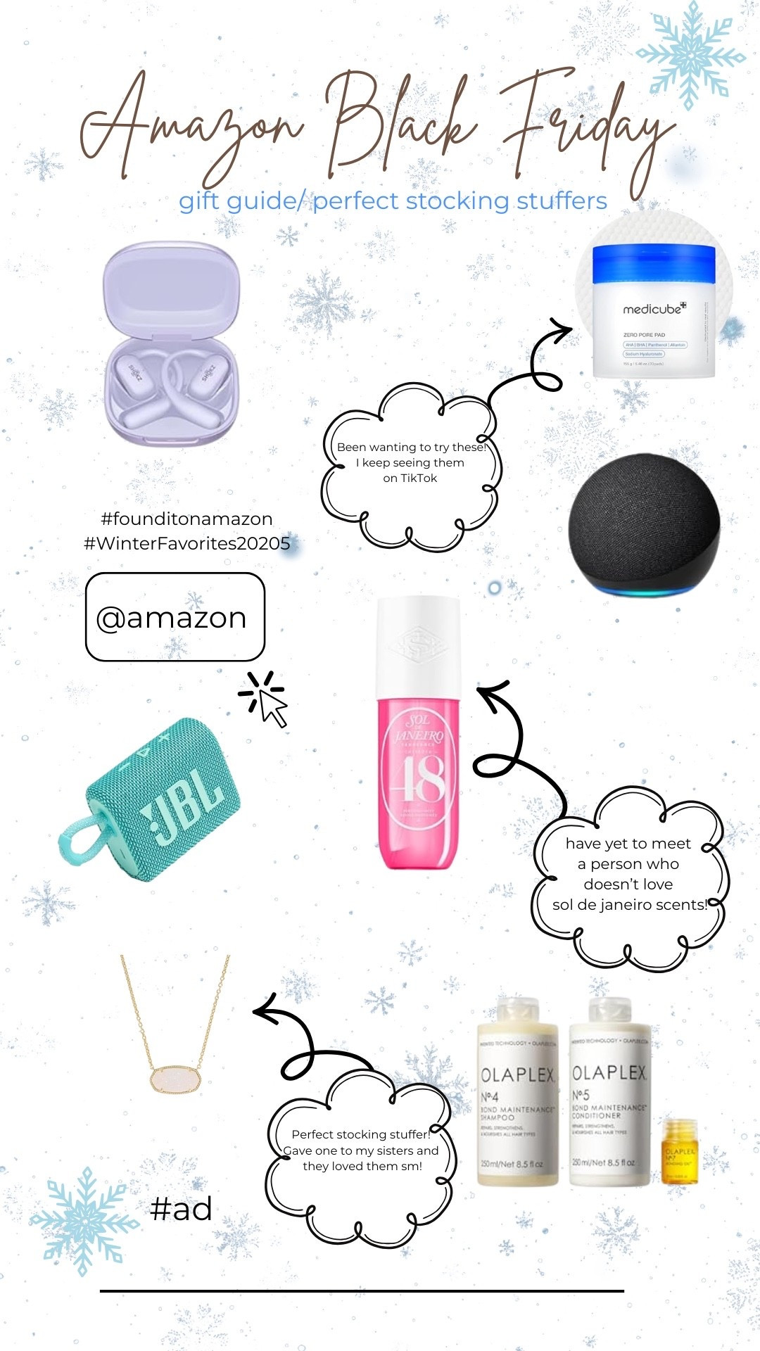 @amazon Black Friday stocking stuffers!  #ad #founditonamazon #WinterFavorites2025

#LTKGiftGuide #LTKCyberWeek #LTKSaleAlert