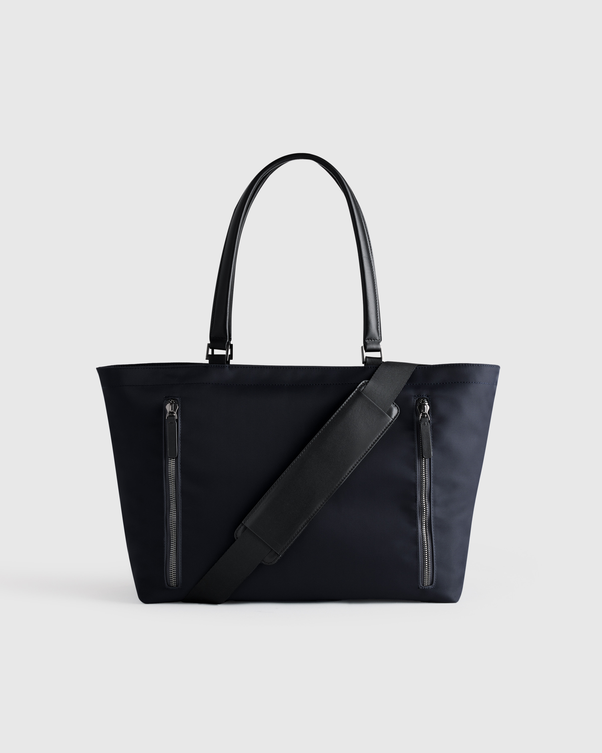 Voyage Nylon Travel Tote in Black | Quince