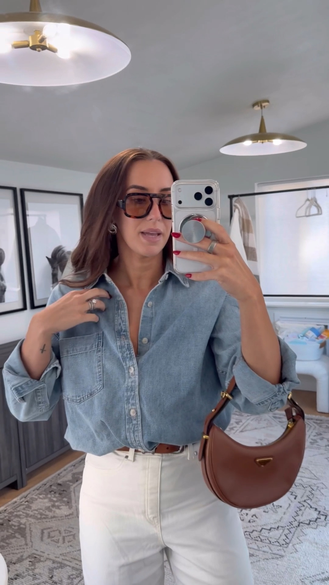 a fresh and chic lewk for a spring outfit 🐣 ☀️ 🌼

Denim button up: S
Belt: M
Denim: M Tall 



#LTKgrwm #LTKTall #LTKootd