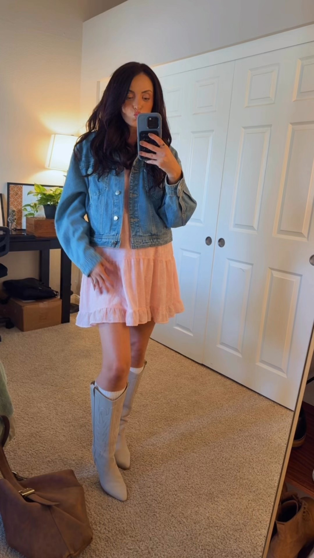 Love this summer ti fall transition outfit!!! 🤍🤍🤍🎀🎀🎀🤍🤍

#flowyskirt #tallboots #falltransition

#LTKxMadewell #LTKShoeCrush #LTKSeasonal