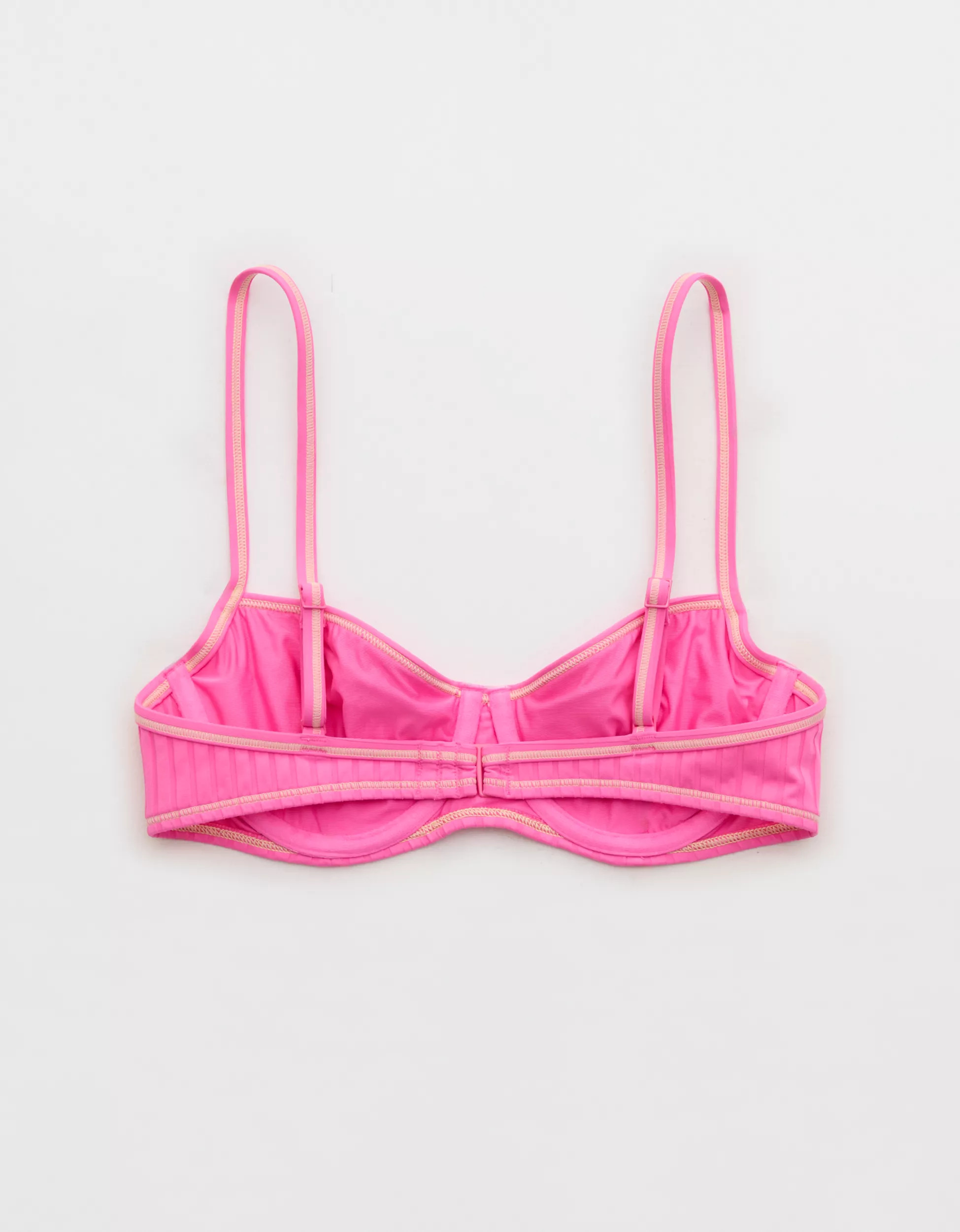 Aerie Ribbed Unlined Underwire Bikini Top | Aerie