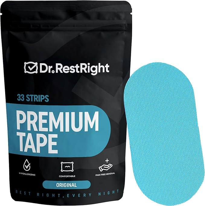 Premium Tape (33 Patches) - Breathable Hypoallergenic Tape for Sensitive Skin, Pain Free Removal | Amazon (US)