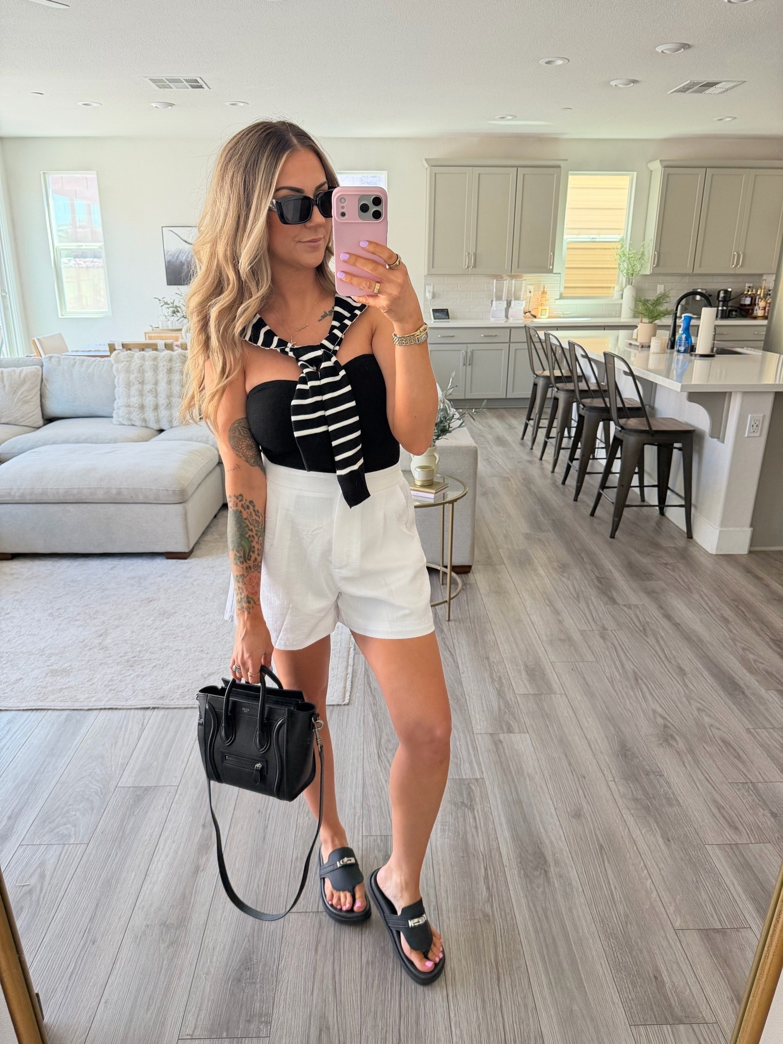 This exquisite look is giving “old money”. Wearing a size small in the top and size medium in the shorts set.

#LTKootd #LTKgrwm #LTKmomlife