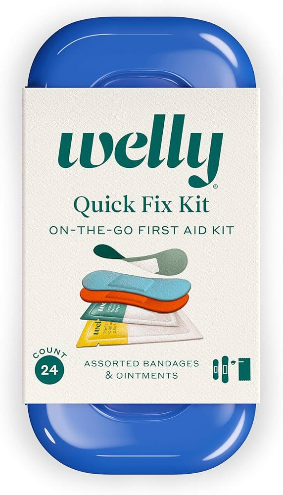 Welly Quick Fix Kit First Aid Travel Kit - 24ct | Amazon (US)