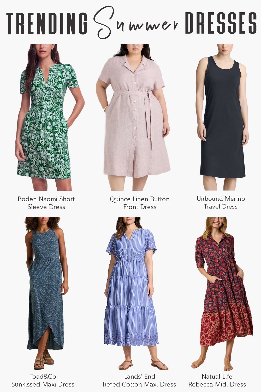 The ultimate all-in-one travel outfit, and when chosen correctly, the right summer dress will keep you cool and effortlessly polished whether you're sightseeing, dining al fresco, or hopping on a cruise. 💃🌞✈️

So with summer in full swing, here are the Travel Fashion Girl community's favorite dresses for hot weather travels. 👗

Travel Dresses | Summer Dresses | Travel Fashion | Summer Vacation Style | Hot Weather Style | Vacation Outfits | Summer Outfits

#LTKsummer #LTKtravel #LTKdresses