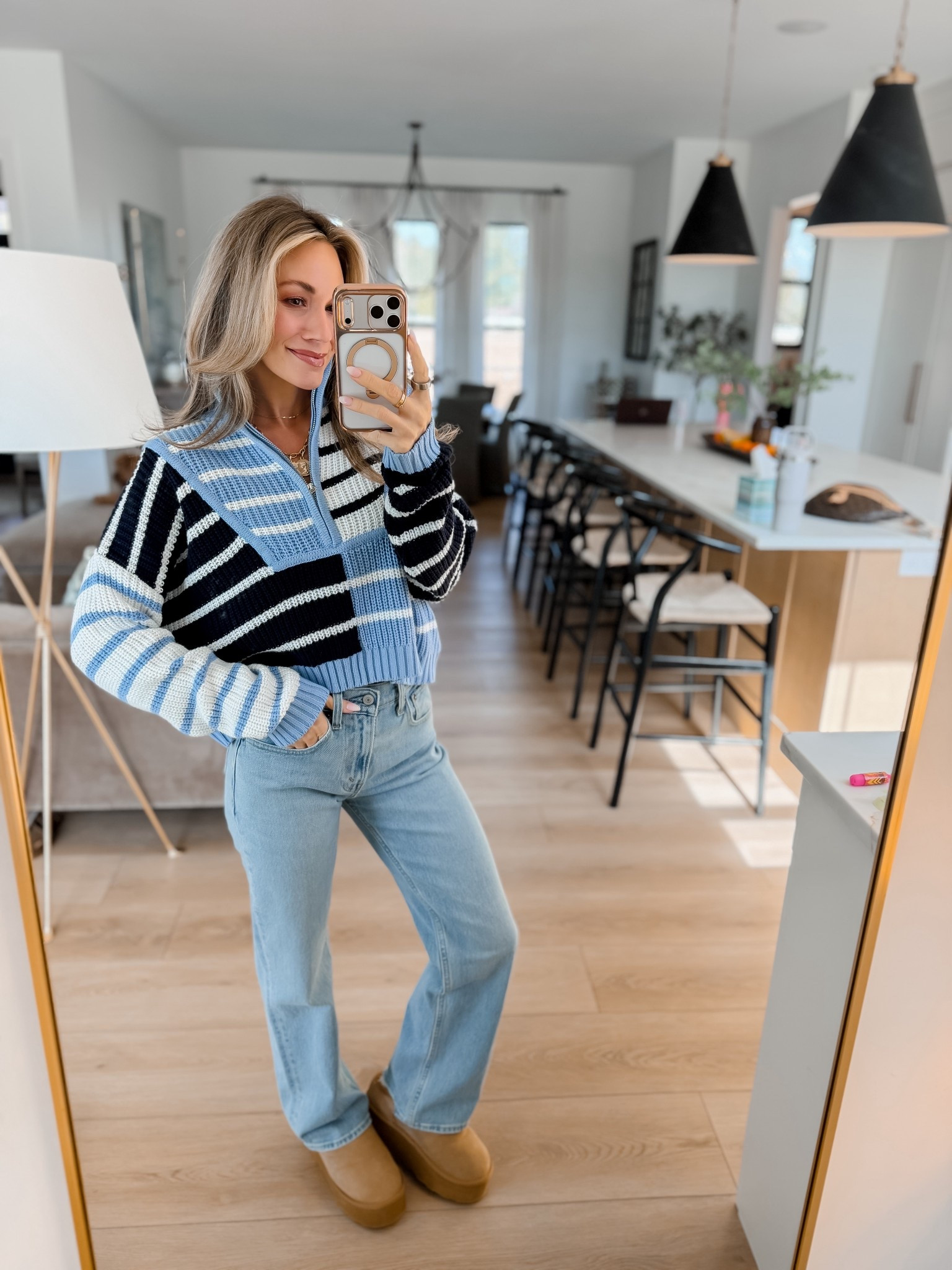 Spring Outfit! // I’m loving this Amazon sweater, perfect for Spring but still so cozy. And I’m obsessed with these Abercrombie jeans, which are still on SALE! // I’m 5’3 wearing a small sweater and 24 short jeans! Boots run tts!

#LTKPetite #LTKootd #LTKmomlife