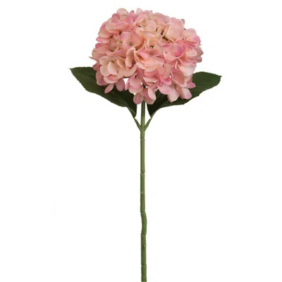 Romantic 18-inch Pink Hydrangea Stem Set Of 12 - Charming 7-inch Diameter - Ideal For Home Décor, Wedding Centerpieces, And Special Occasion Floral De | Wayfair North America