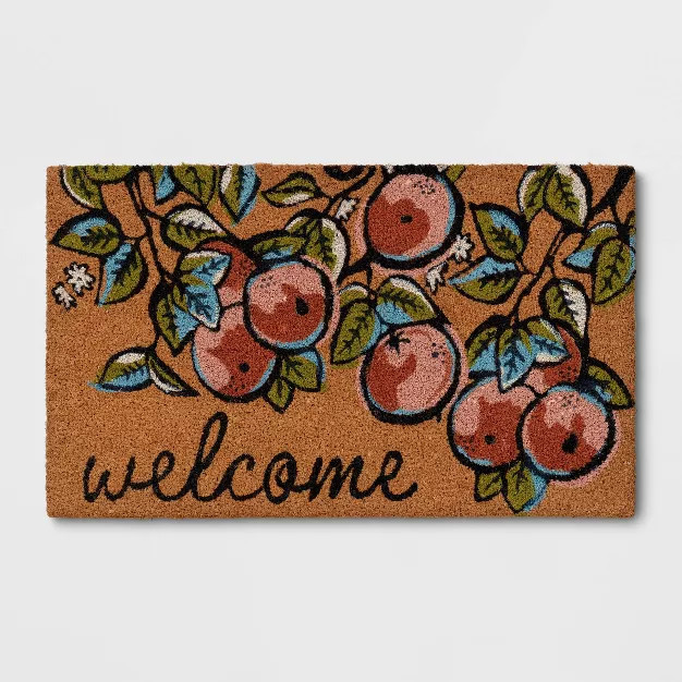 1'6"x2'6" Summer Citrus Welcome Doormat - Threshold™ | Target