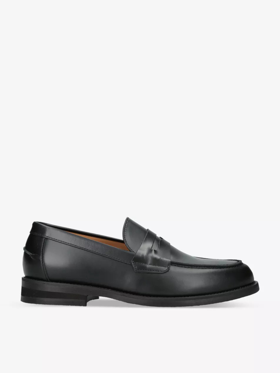 Wilde leather penny loafers | Selfridges