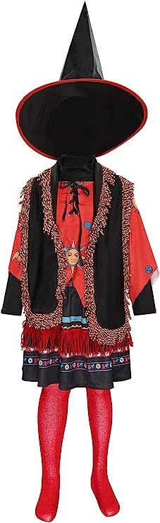 Amazon.com: Kids Girls Dani Dennison Costume Halloween Witch Cosplay Dress Suit with Hat,XLarge :... | Amazon (US)