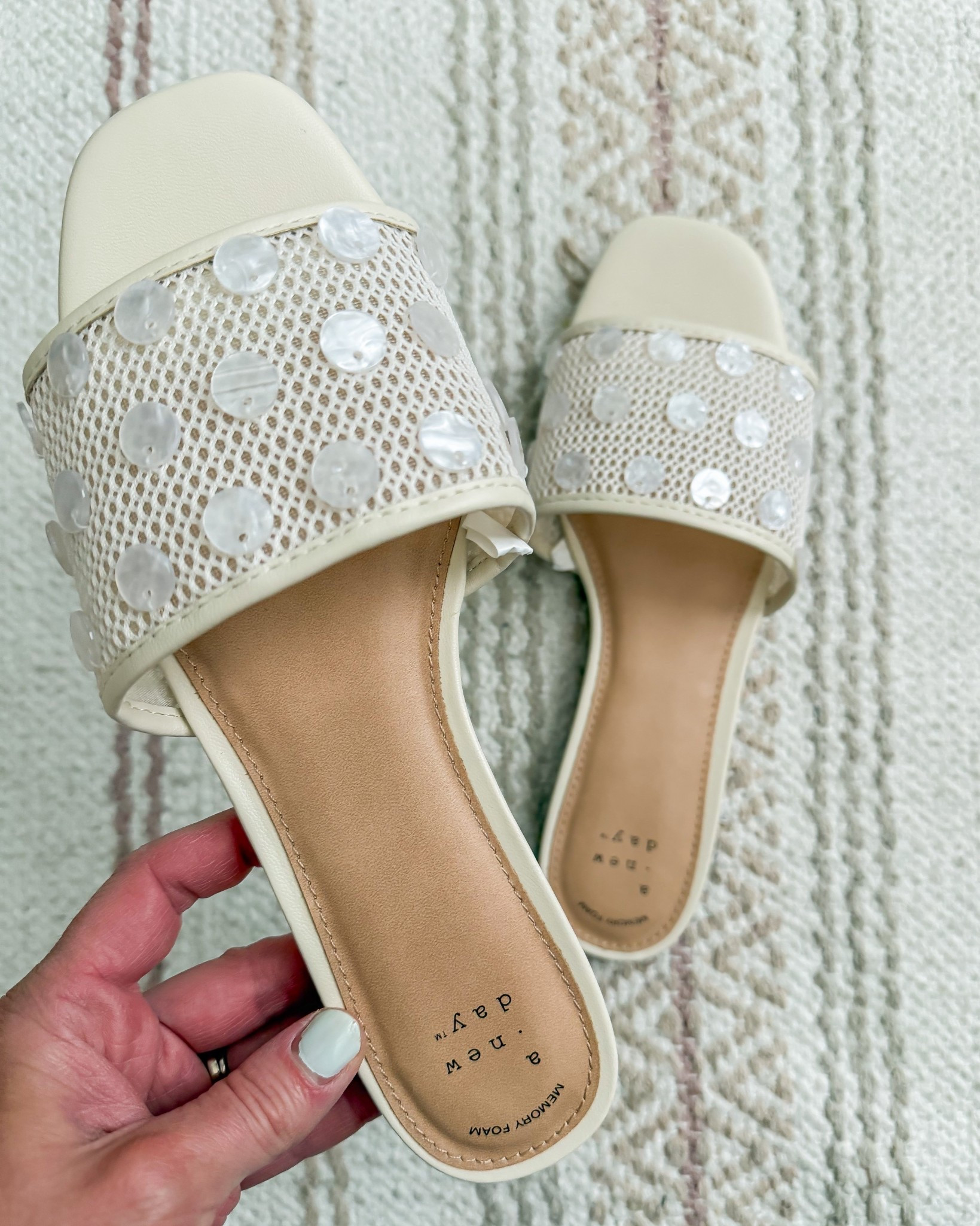 I love these slide sandal from @Target! They are super comfortable and go with everything! They fit TTS! 

#LTKSeasonal #LTKPetite #LTKOver40