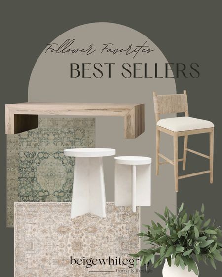 Your favorites this week.  My coffee table, barstools, set of 2 accent chairs, rugs and must have faux eucalyptus stems. 

#LTKFind #LTKhome #LTKstyletip