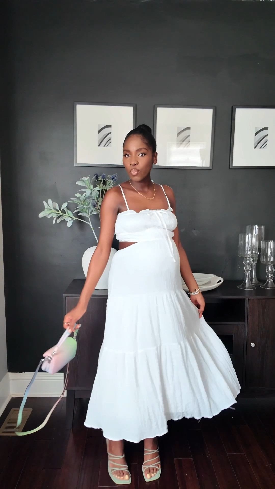 Brunch outfit idea or spring/summer dress outfit idea!🌸💐🌷

#LTKSummerEdit #LTKBump #LTKShoeCrush