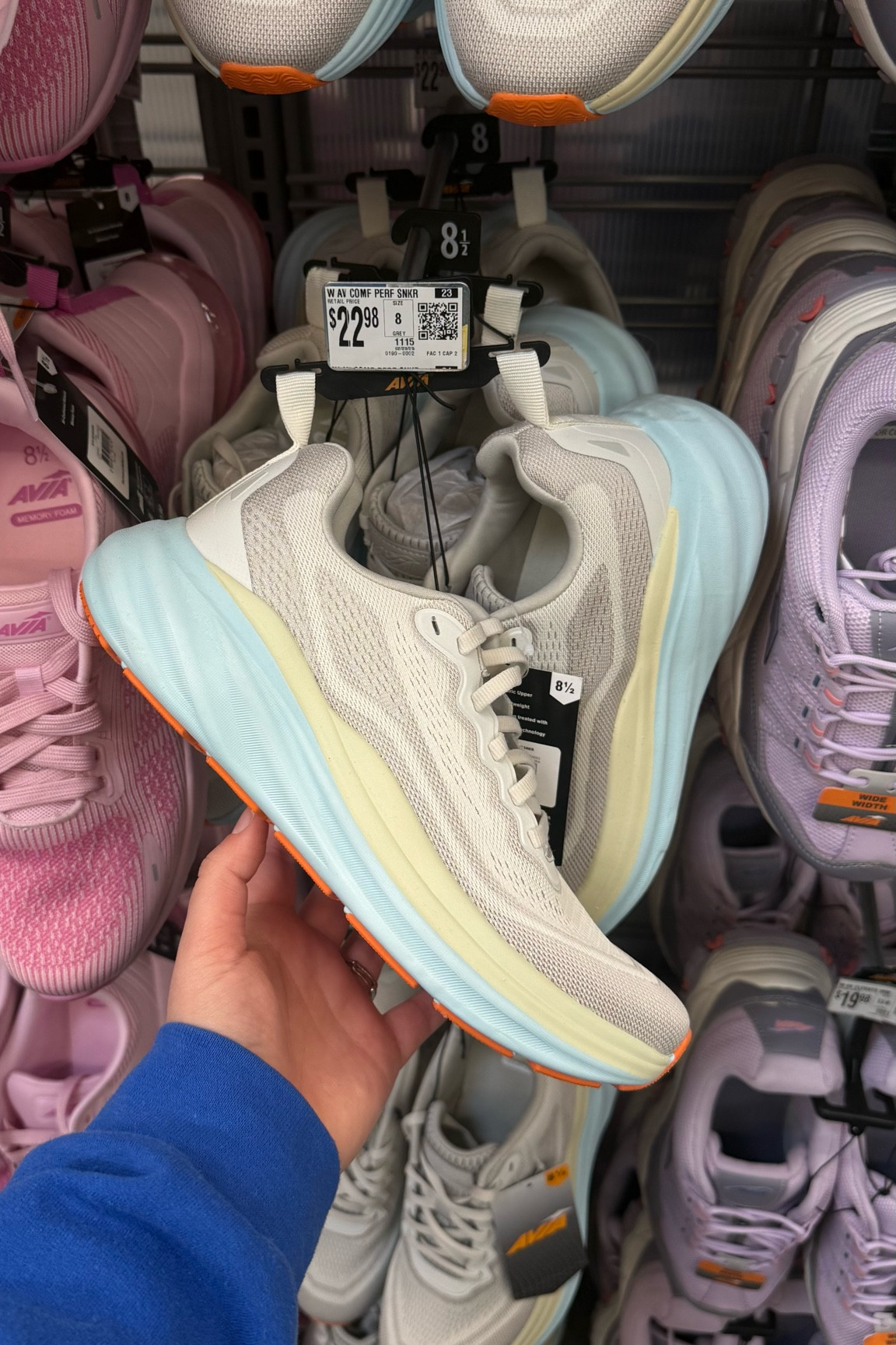 Hoka DUPE these are the SAME as the colorful hoka sneakers!!! 👟 #hokadupe #runningshoes #womenssneakers 