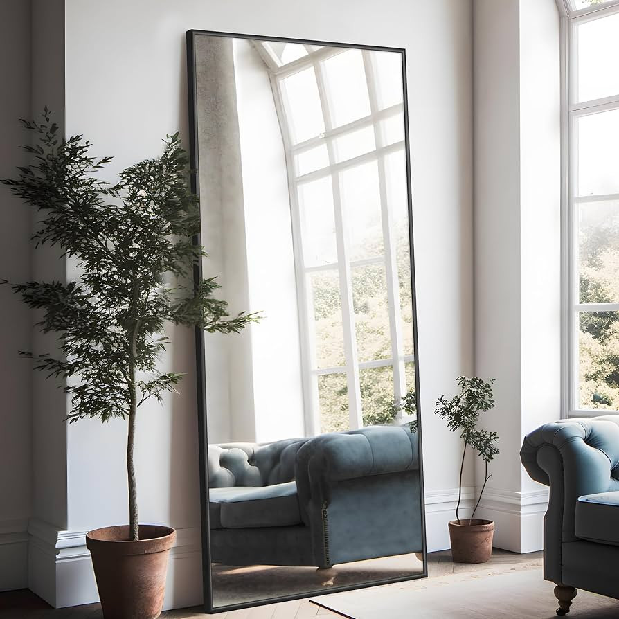 NeuType Full Length Mirror Floor Mirror Dressing Mirror Home Gym Mirror, Large Wall Mirror Bathro... | Amazon (US)