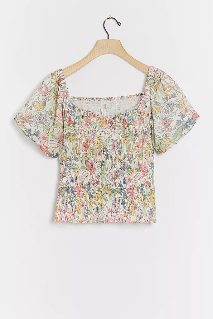 Aurelia Smocked Top | Anthropologie (US)