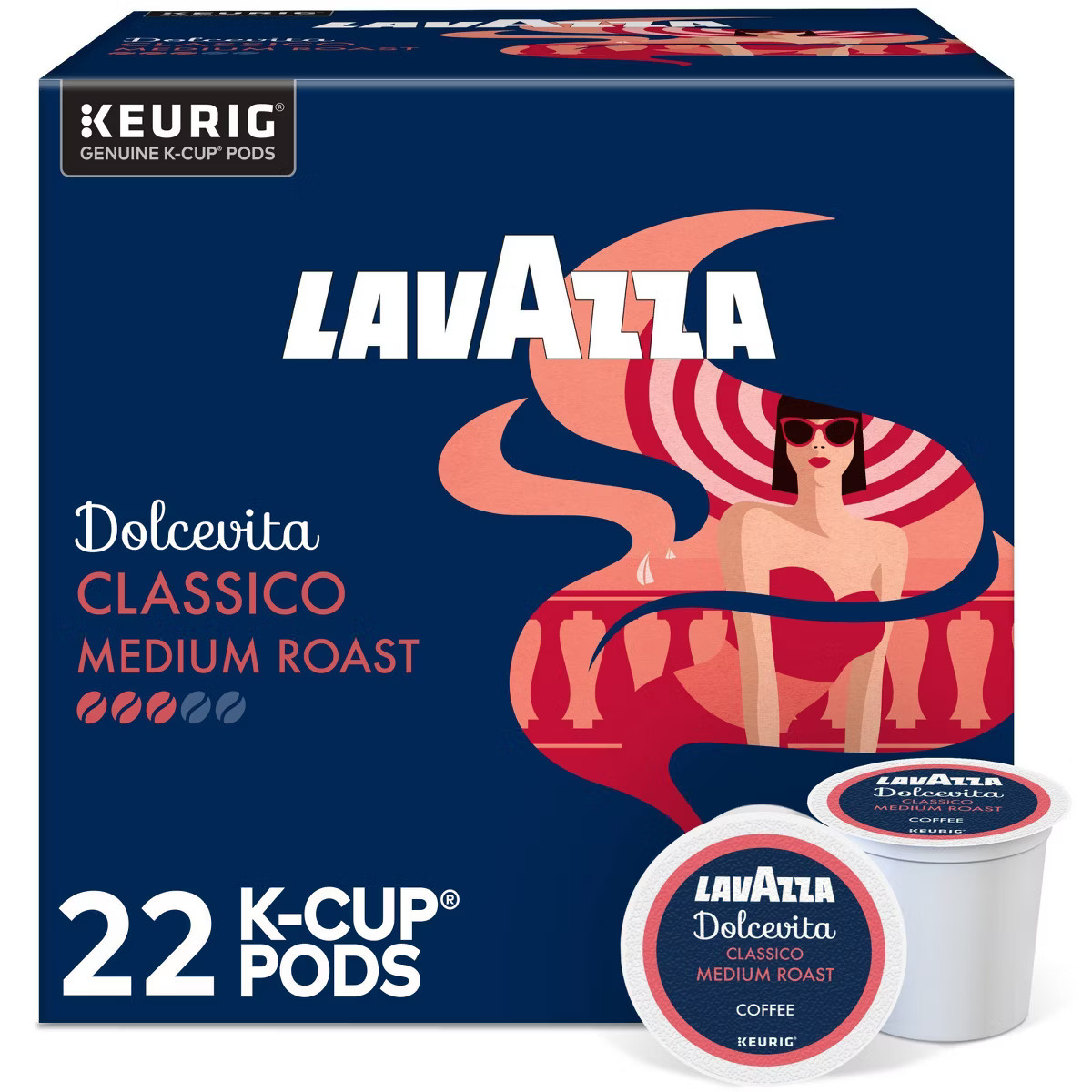 Lavazza Classico Medium Roast Coffee Pods - 22ct | Target
