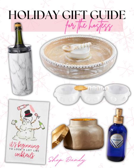 Holiday Gift Guide For The Hostess 

#brumate #mudpie #chipanddipbowl #capricandle #candles 

#LTKhome #LTKHoliday #LTKSeasonal