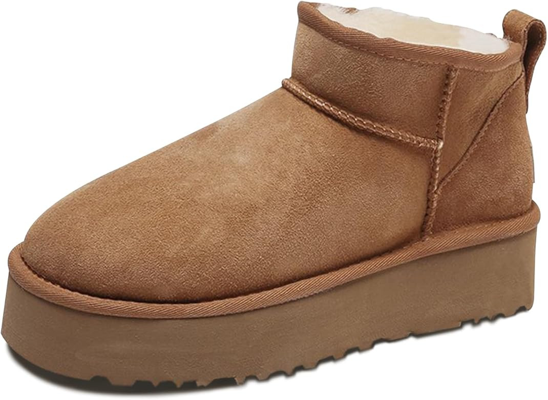 Reenloon Womens Slipper Memory Foam Fluffy soft Warm Fuzzy Slippers Winter Anti-Skid Indoor Outdo... | Amazon (US)