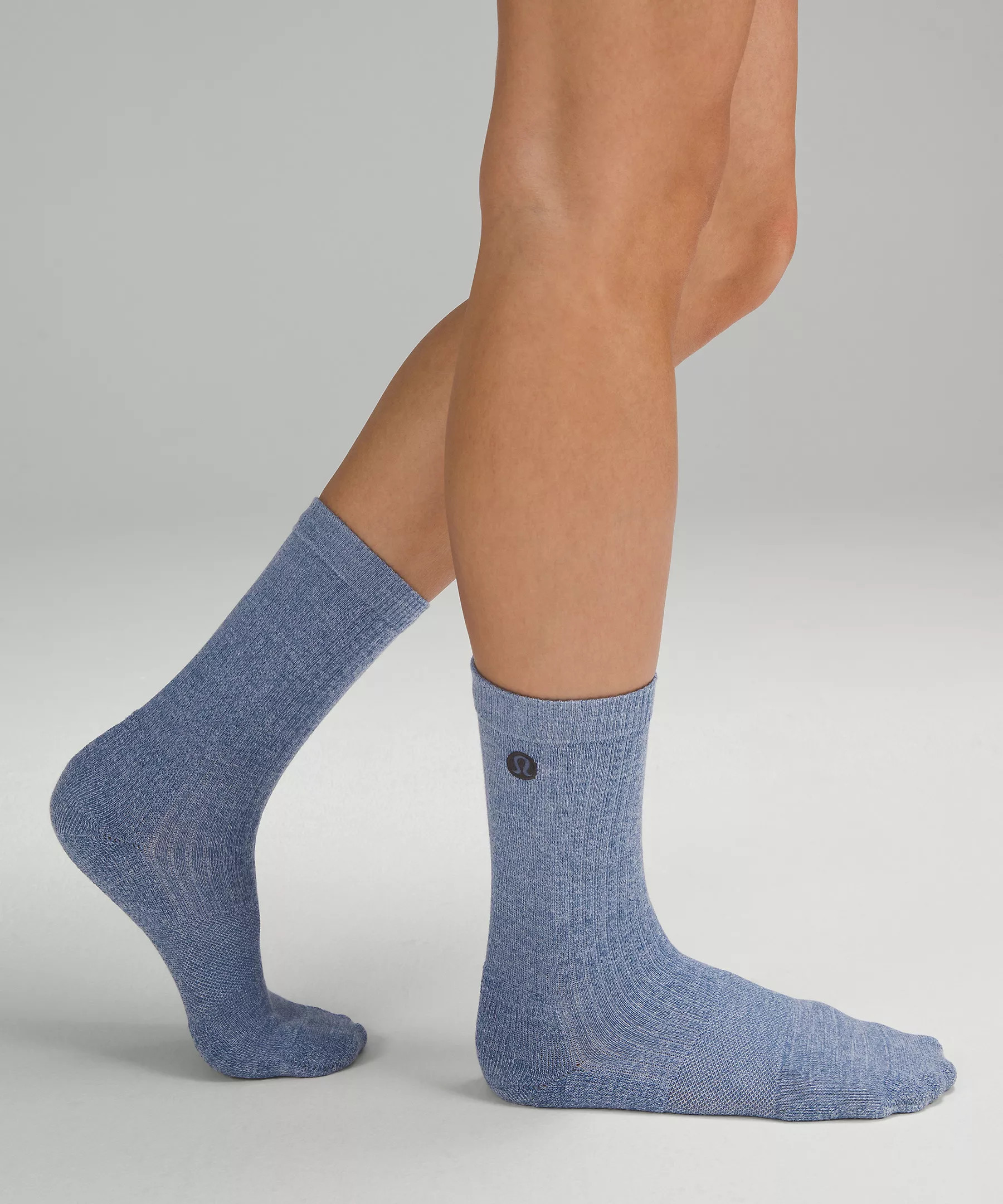 Women's Daily Stride Ribbed Comfort Crew Socks | Women's Socks | lululemon | Lululemon (US)