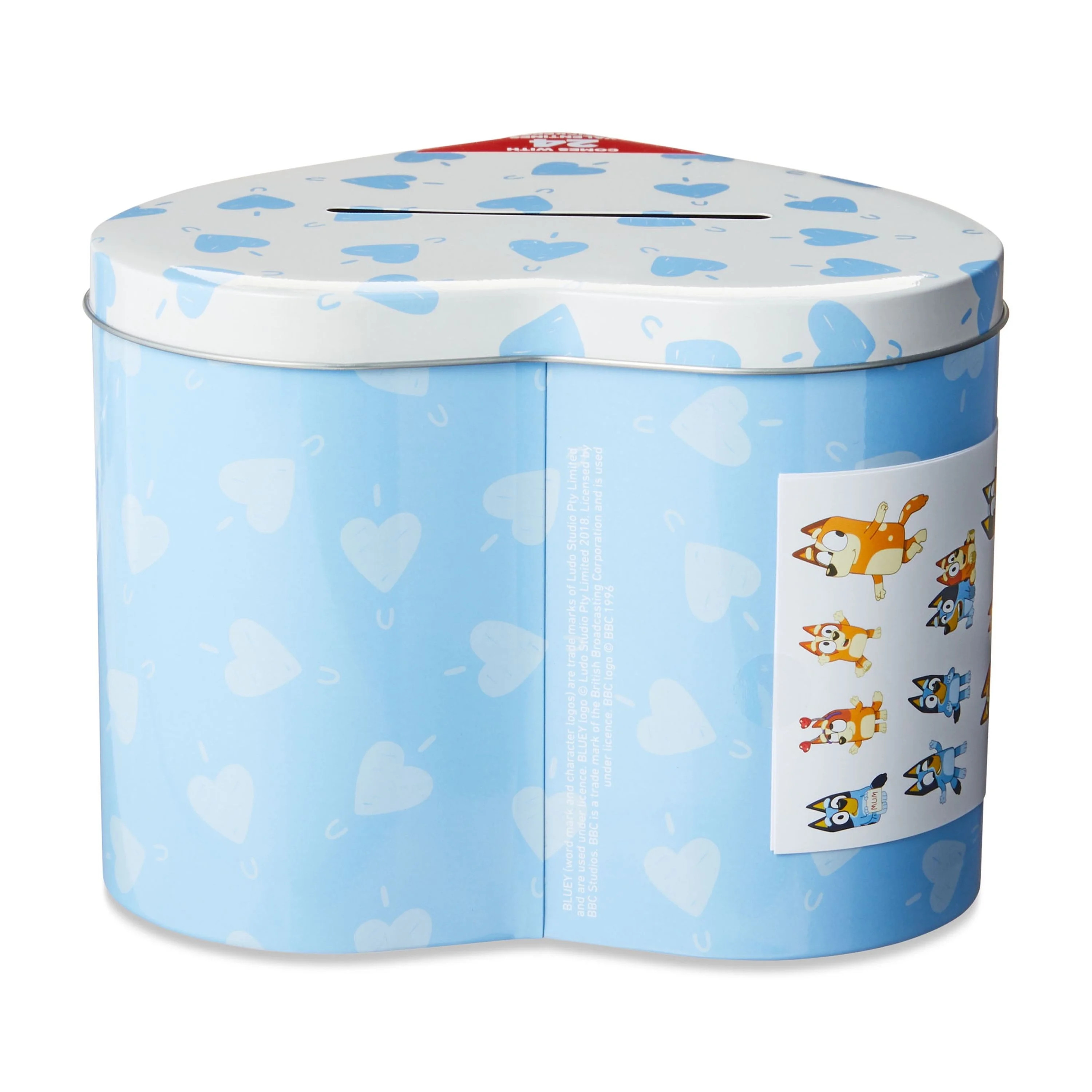 Bluey Heart Tin Mailbox, 1 Count, New | Walmart (US)