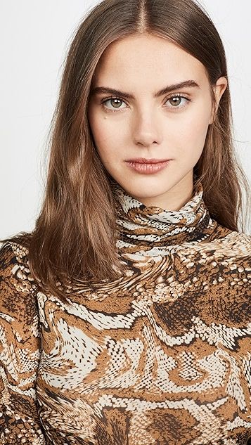 Printed Mesh Top | Shopbop
