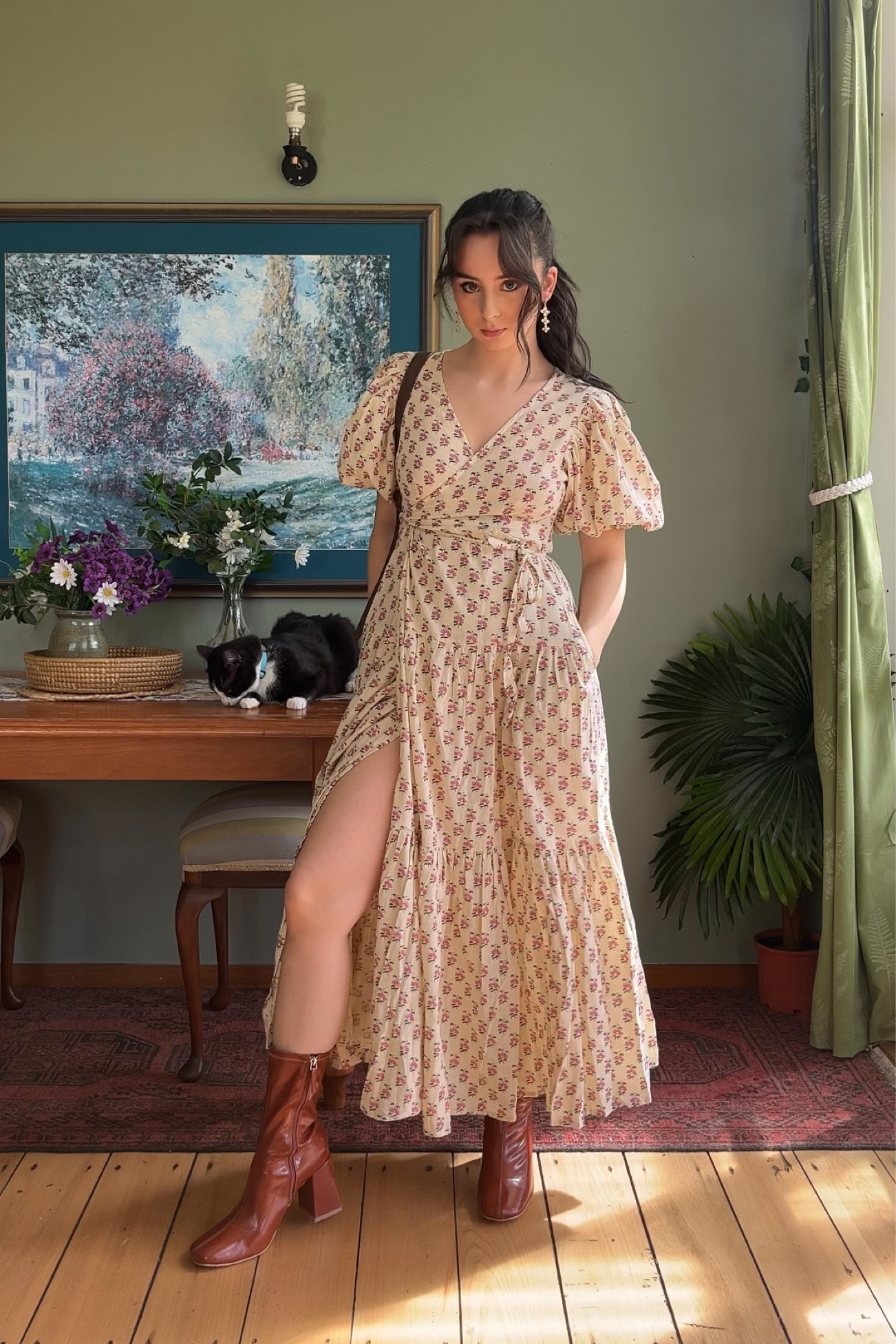 The beautiful dress is the Zuri Wrap Dress from Daughters of India 🌸 I got size XS! #Maxidress #Dress #Springdress



#LTKVideo #LTKWedding #LTKSeasonal
