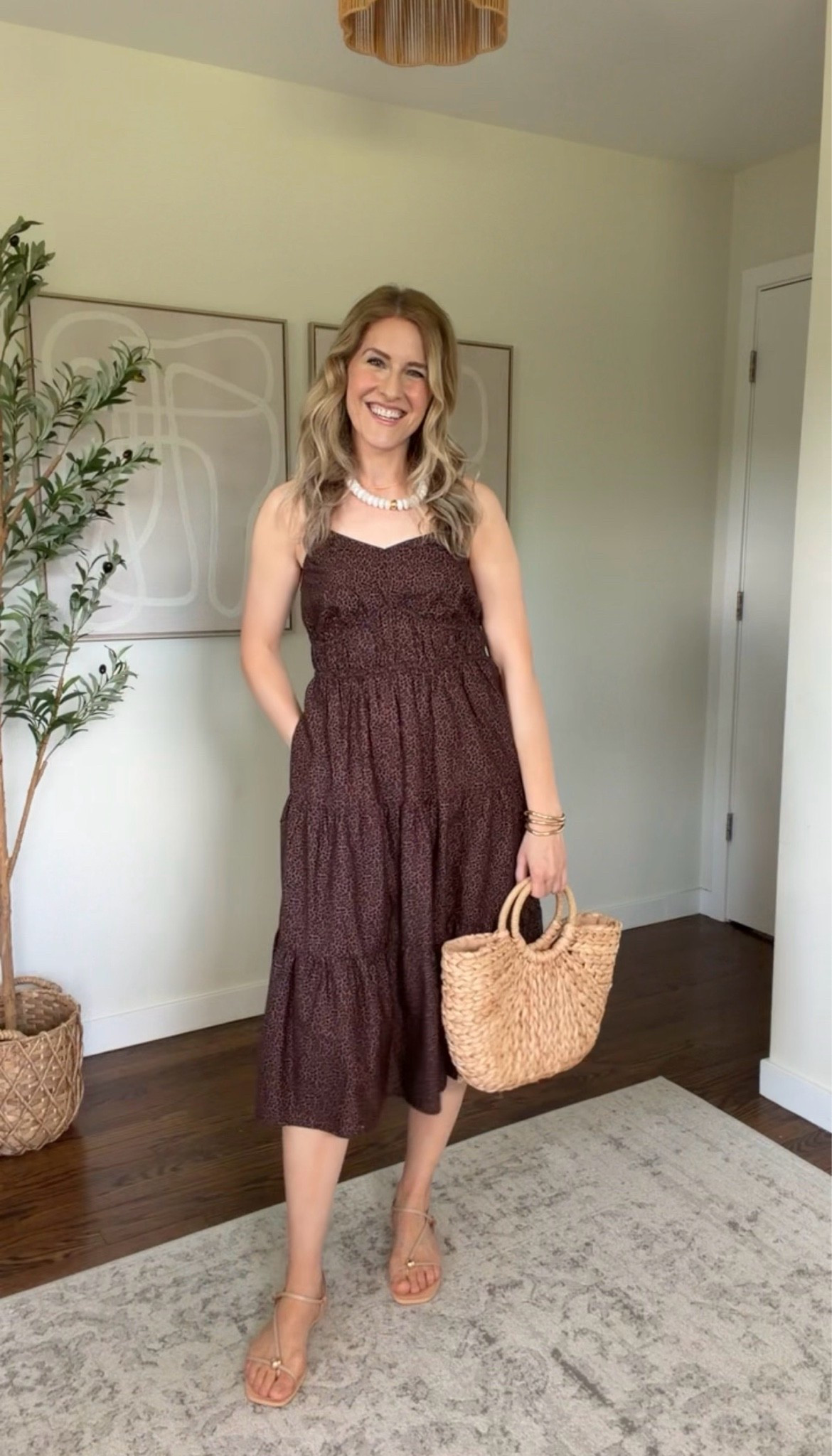 Walmart summer outfit idea with this cotton sundress, fit is true to size and I’m wearing a small. #walmartfashion

#LTKOver40