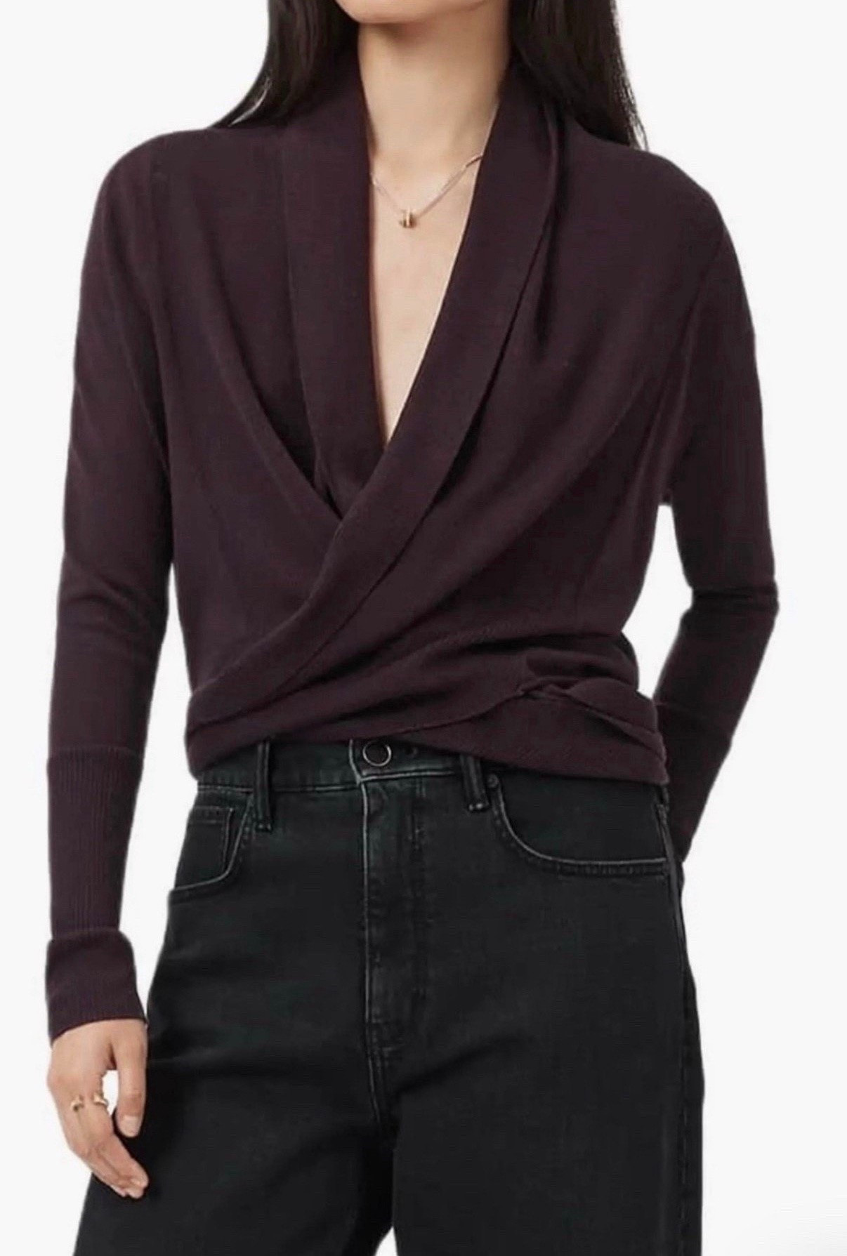 Wrap sweater (can be worn as a cardigan too!)


#LTKSeasonal